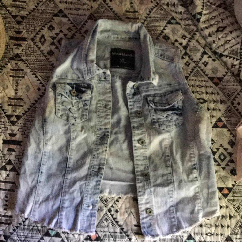 Denim vest